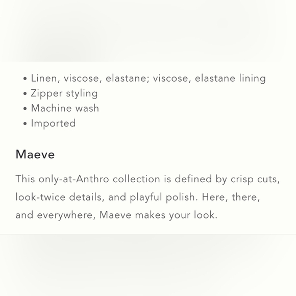 The Ophelia Sleeveless Linen Slim Mini Dress by Maeve in Lilac Purple, Size 12 - Picture 5 of 15